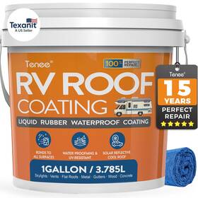 -rv Roof C 313114311352 1 Gallon Sealant Coating White Professional Grade Liquid Rubbe