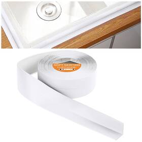 -us 313026416497 Caulk Tape Bath And Kitchen Sealant Strip 1.5 Inch X 14.8ft Self Adhesive