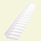108657 Suntuf Ft Wall Connector Flashing Step Clear Polycarbonate 763552201904