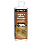 1406-p Roberts White 1 Pt Tongue And Groove Adhesive 24 Hr Curing Time Ea