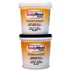 1600k20 System Three Brown Sculpwood Putty Kit Gal Tubs 646697903035