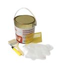 18199 Fixturedisplays Polyurethane Paint Liquid Rubber Tar Sealant Floor 190715022555