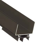 2173dv36 Pemko Door Shoe With Vinyl Insert Aluminum Anodized 086787391463