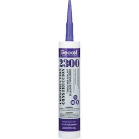 Gc66917 2300 Geocel 10.3 Oz. Terra Construction Tripolymer Sealant Plastic Cartridge