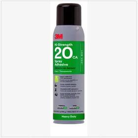 20ca 3m 051111078617 Heavy Duty Spray Adhesive Clear 16 Fl Oz 12 Pack