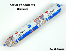 3m 051115116346 Fire Barrier Sealant Fd 150 Blue 20 Oz Set Of 12
