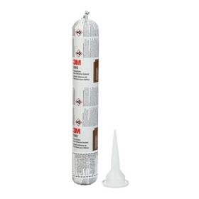 3m 051135056127 Polyurethane Glass Adhesive Sealant 590 Black 600 Ml Sausage Pack