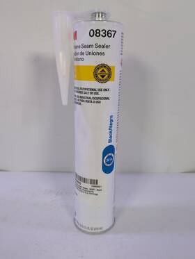 3m 051135083673 Urethane Seam Sealer 08367 Black Color High Solids Permanently Flexible