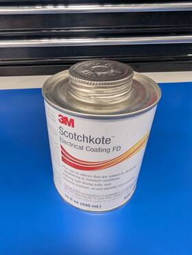 14853 3m New Scotchkote Liquid Electrical Coating Fd Tape Dark Brown 15 Fl-oz Can