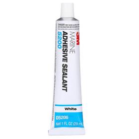 3004.7795 3m Marine Adhesive Sealant 5200 White Flexible Bonds Long Work-time 1 Oz Tub