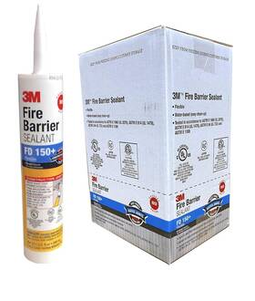 3m 313023968982 Fire Barrier Sealant Fd 150 Red 10.1 Fl Oz Cartridge 12/case