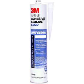 3m 445015295295 7000000623 Marine Adhesive Sealant - 10 Oz. White