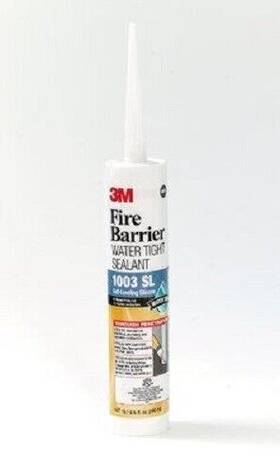 50051115187891 3m Fire Barrier Water Tight Sealant 1003 Sl Gray 20 Fl Oz Sausage Pack 12ea