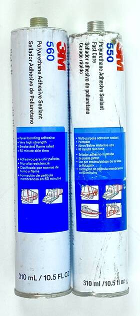 3m 550/560 560 And 550 Polyurethane Adhesive Sealant 10.5 Oz Set Of 2