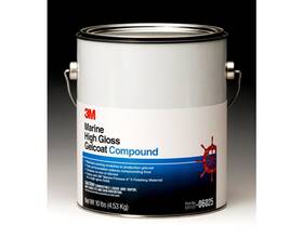 60430050553 3m - Marine High Gloss Gelcoat Compound 06025 10 Lb 4 Per Case