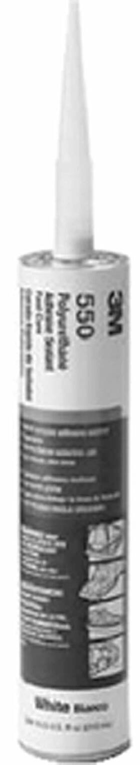 62791 3m 550 Polyurethane Adhesive Sealant White 1/10 Gallon Cartridge Pack Of 1