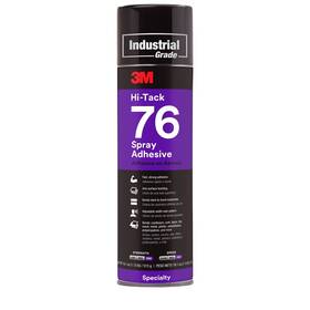 7000046589 3m Hi-tack Spray Adhesive 76 Clear 24 Fl Oz Can Net Wt 18.1