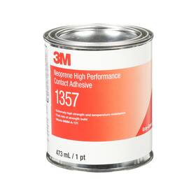 3m 7000121201 Neoprene High Performance Contact Adhesive 1357 Gray-green 1 Pintcan