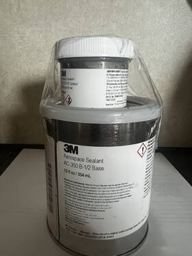 7000323323 3m Aerospace Sealant Ac-350 B-1/2 Base And Catalyst Kit 12 Fl Oz