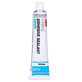 7010325697 3m Marine Adhesive Sealant 5200 White 1 Oz Tube