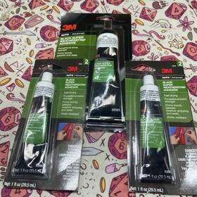 7010328150 3m Super Weatherstrip Gasket Adhesive 08581 2 Fl Oz Tube Black And 1oz