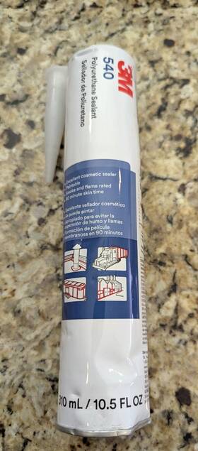 7100001804 3m 41595 Polyurethane Sealant 540 Black 310 Ml Cartridge