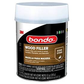 7100315463 3m Bondo Wood Filler Wf-pt-es 12 Oz 340.19 G - Pack Of 8