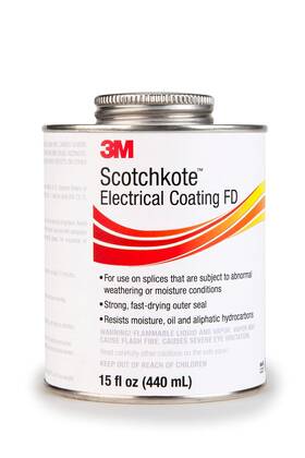 80611615784 3m Scotchkote Electrical Coating Fd Fast-drying Liquid Flexible Sealant And Bo