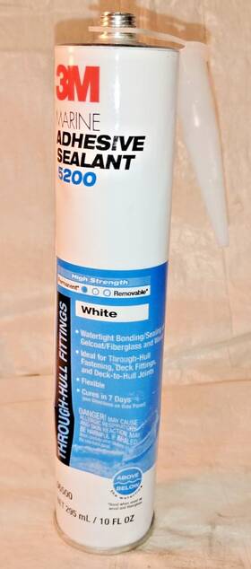 C558904878 3m Marine Adhesive Sealant 5200 Permanent Bonding And Sealing For Boat 10 Fl Oz