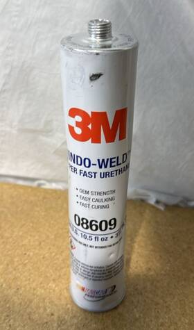 Ek0694274 3m Window-weld Super Fast Urethane Windshield Adhesive 10.5 Fl Oz