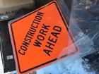 Y4207660 4ktr6 Brady Construction Ahead Signs High Intensity Prismatic Lot Of New