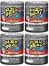 Fs41360 4x16oz Flex Seal Liquid Rubber Flexible Sealant That Stop Leaks All Wether White 741921641360