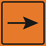 693614733947 Icandy Combat Right Arrow Orange Work Zone Area
