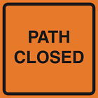 693614734357 Icandy Combat Path Closed Orange Work Zone Area