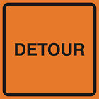693614735231 Icandy Combat Detour Orange Work Zone Area Site