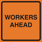 693614735675 Icandy Combat Workers Ahead Orange Work Zone Area