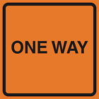 693614735781 Icandy Combat One Way Orange Work Zone Area