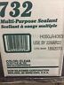 732c-3 Dow Corning Silicone Adhesive Sealant Clear Pack