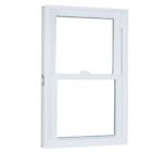 743138331485 Double Hung White Vinyl Replacement Window Buck Frame