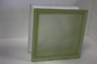 8002883030589 Vetroarredo Yellow Wave Frosted Glass Block