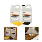 810395007009 Crystal Clear Epoxy Adhesives Resin Kit Mas Table