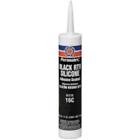 81173-can Permatex Black Silicone Adhesive Sealant Ounce Cartridge 686226811738