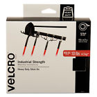 0759674 90197 Velcro Industrial Strength Hook Loop Fasteners Roll Black 075967901974