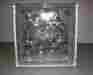 98002 Decora Wave Pattern Mulia Glass Block 8 X 4 Nominal Blocks Case Of 8991238006648
