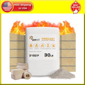 3110 Abc Manufactured Goods Inc 445023219221 Girtech Firecast Castable Refractory Cement Mix Degree Fahrenheit 30 Lbs