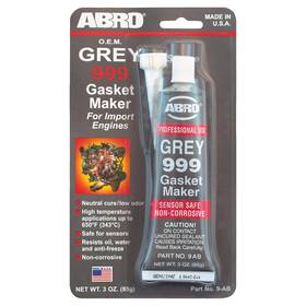 Abro Industries 313111859819 Grey 999 Rtv Silicone Sealant And Gasket Maker High Temperature - 650 Degr