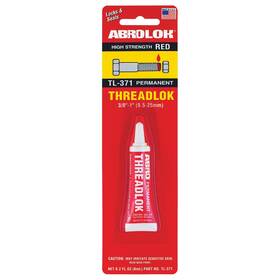 Tl-371 Abro Threadlok High Strength Red 6 Ml Industrial-grade Threadlocker For