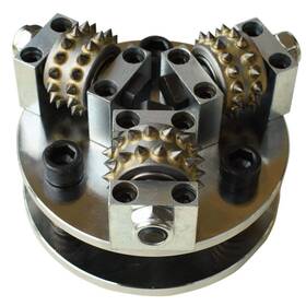 Actintool 774297687588 5 Inch Coating Removal Stone Texturing Bush Hammer Concrete Patch Repair Prep