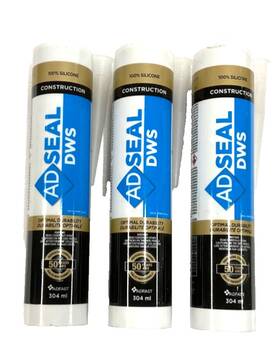 458-121 Ad Seal Dws Construction Silicone Santiago 304ml 3 Pack