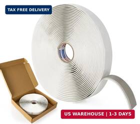 Ad-bk-jt-0.5-1roll Adhes Tape Premium Butyl Sealant 1/2 Inch X 30 Ftx 1/8 Gray Rubber Tap